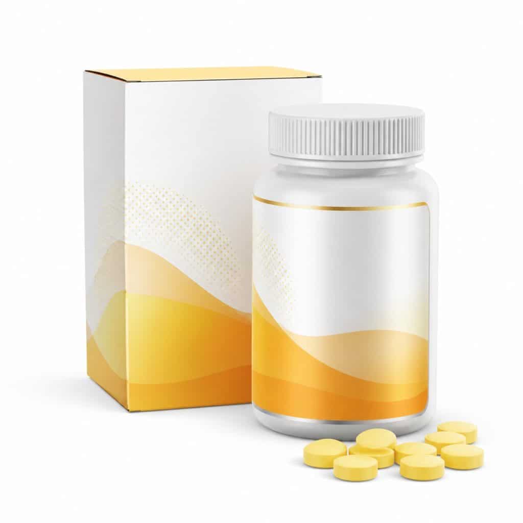 Complexe 8 vitamines B tonus en comprimés présenté seul