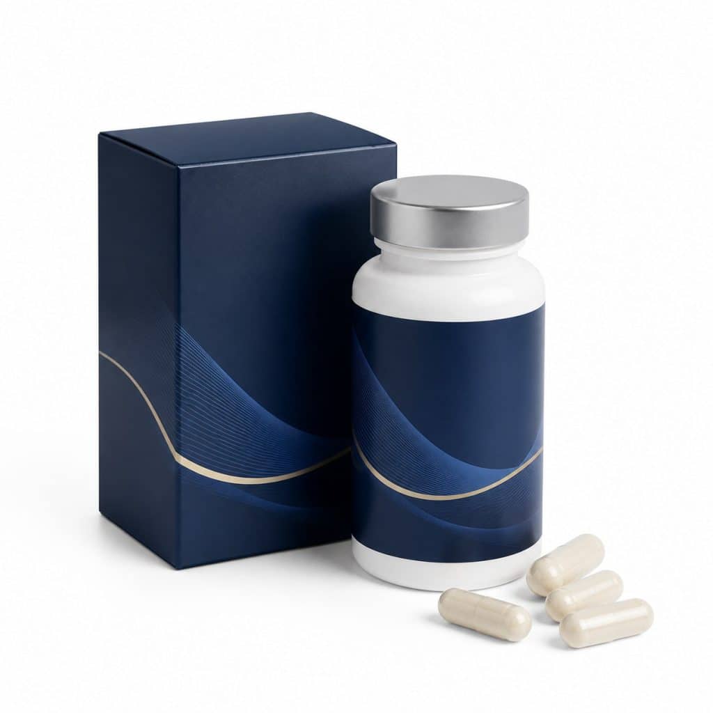 Complexe L-carnitine et vitamine B6 en gélules présenté seul