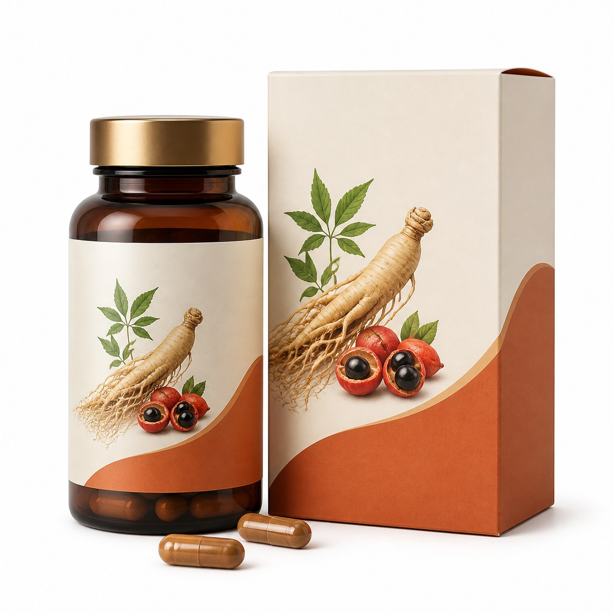 Complexe Tonus Ginseng & Guarana en gélules