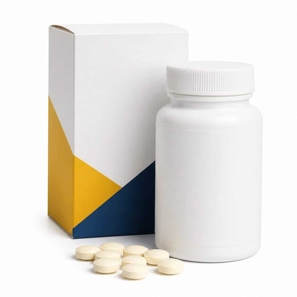Complexe vitamines B et zinc en comprimés présenté seul