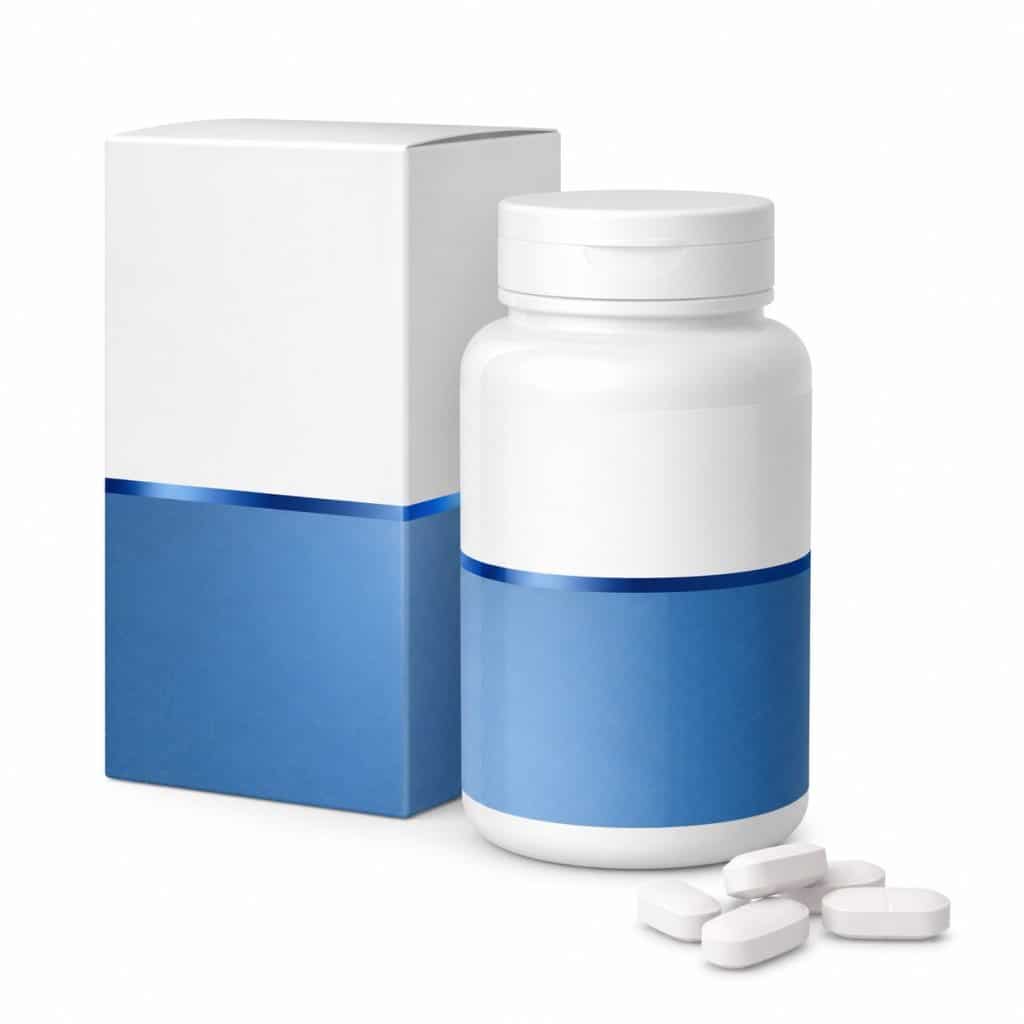 Magnésium et vitamine B6 en comprimés présenté seul