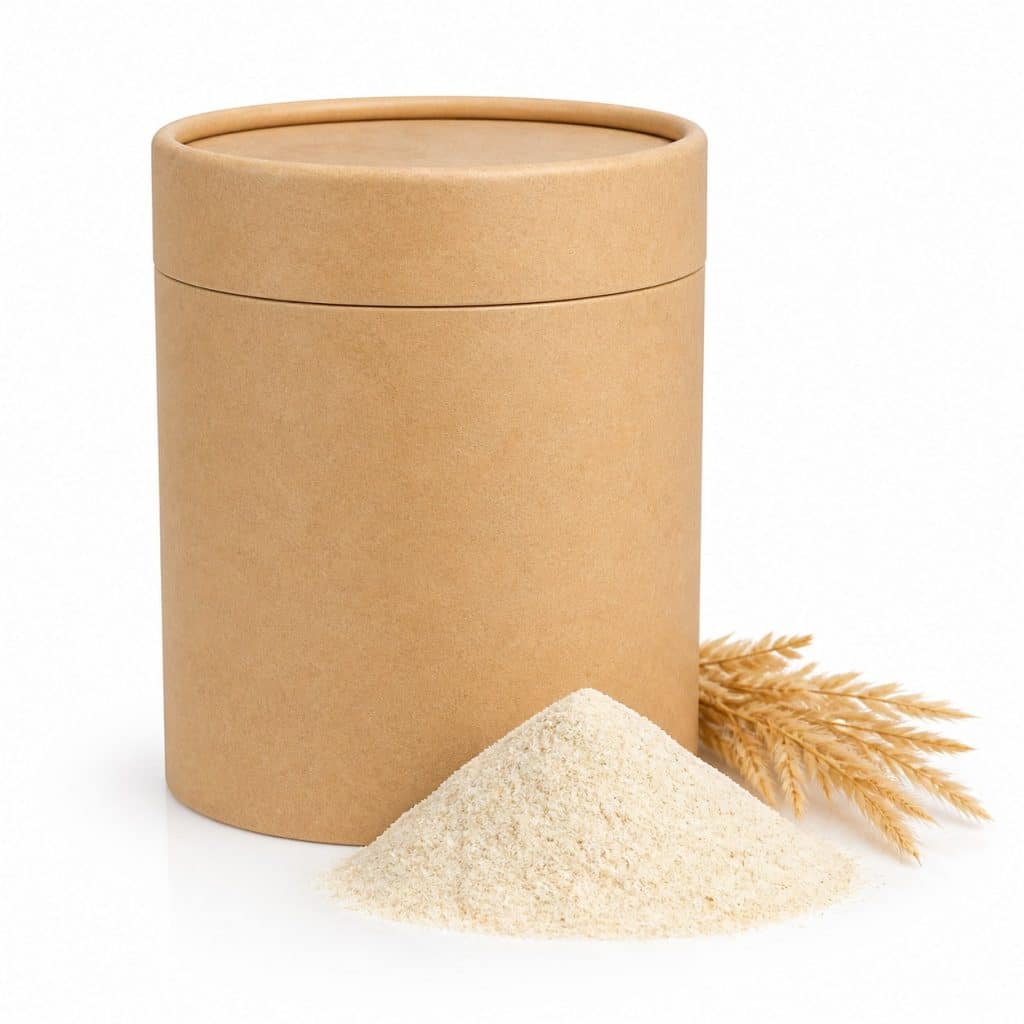 Psyllium blond en poudre présenté seul