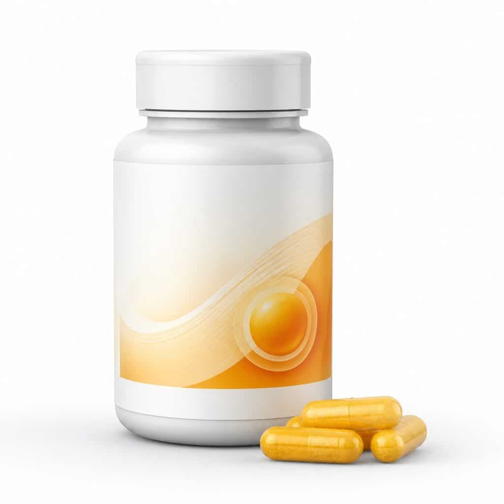 Vitamine C à libération prolongée en gélules présenté seul