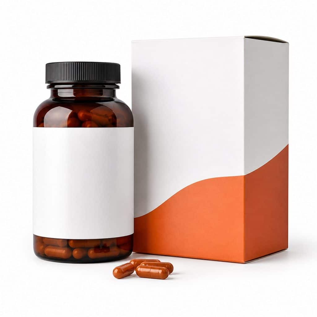 Vitamine C naturelle d'acérola en gélules présenté seul