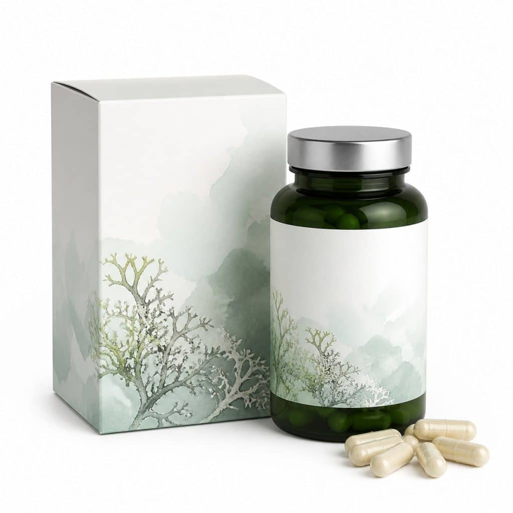 Vitamine D3 végétale (lichen) en gélules présenté seul